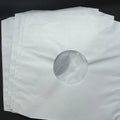 Creme wit binnenhoezen met venster (4 stuks)
