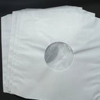 Creme wit binnenhoezen met venster (4 stuks)