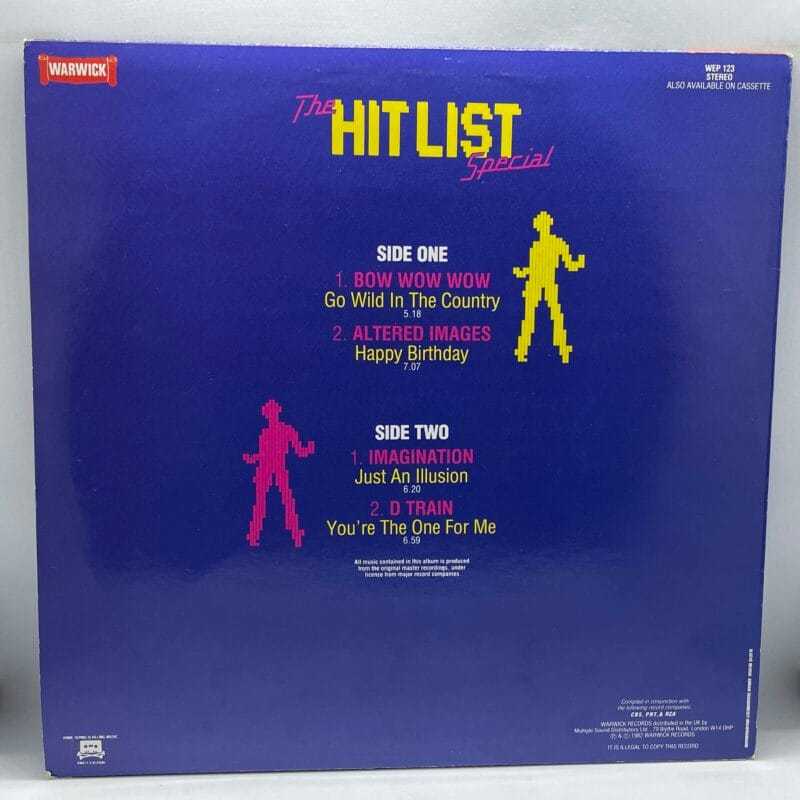 Altered Images; Bow Wow Wow; D-Train; Imagination - The Hit List Special