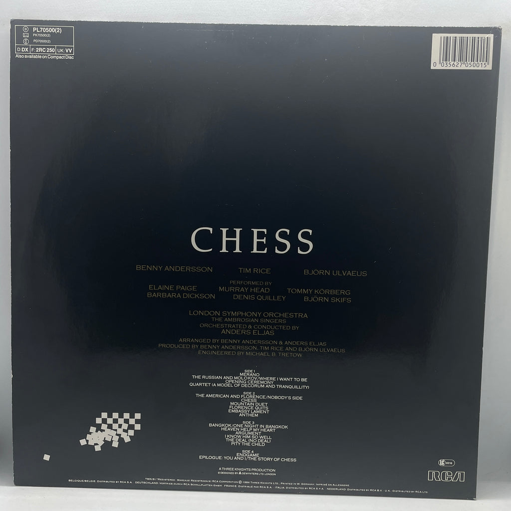 Benny Andersson; Tim Rice; Björn Ulvaeus - Chess