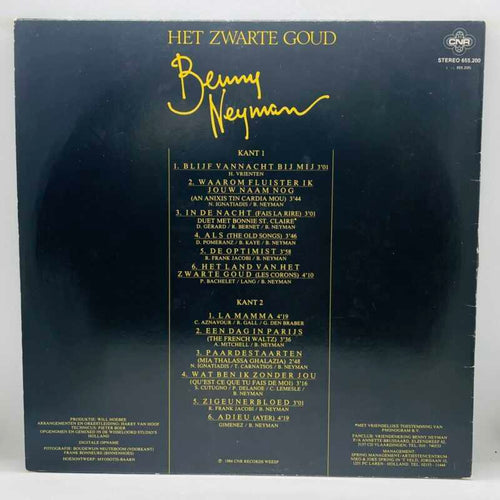 Benny Neyman - Het Zwarte Goud