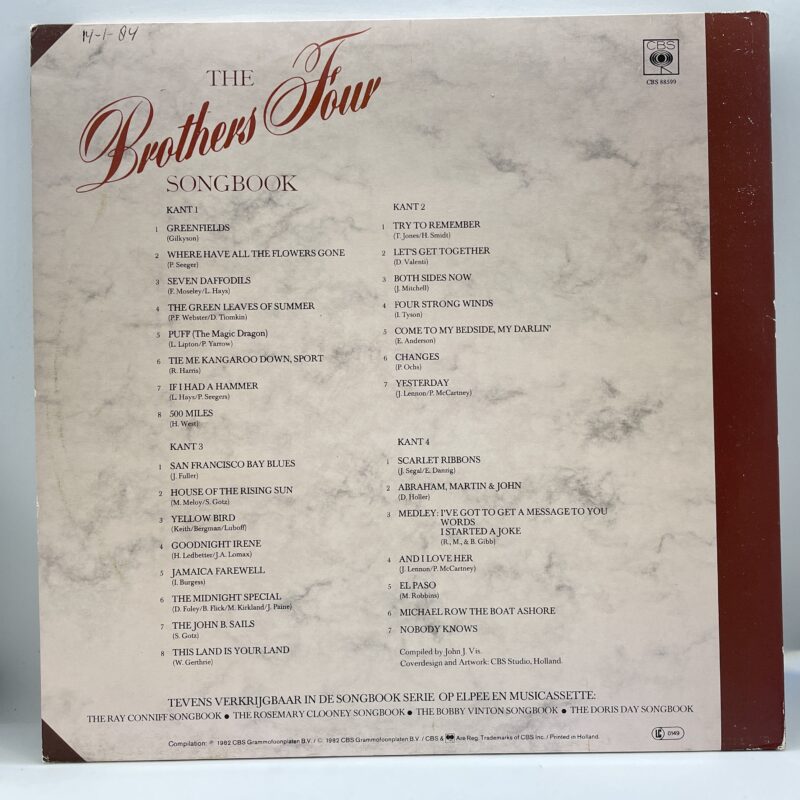 The Brothers Four - The Brothers Four Songbook