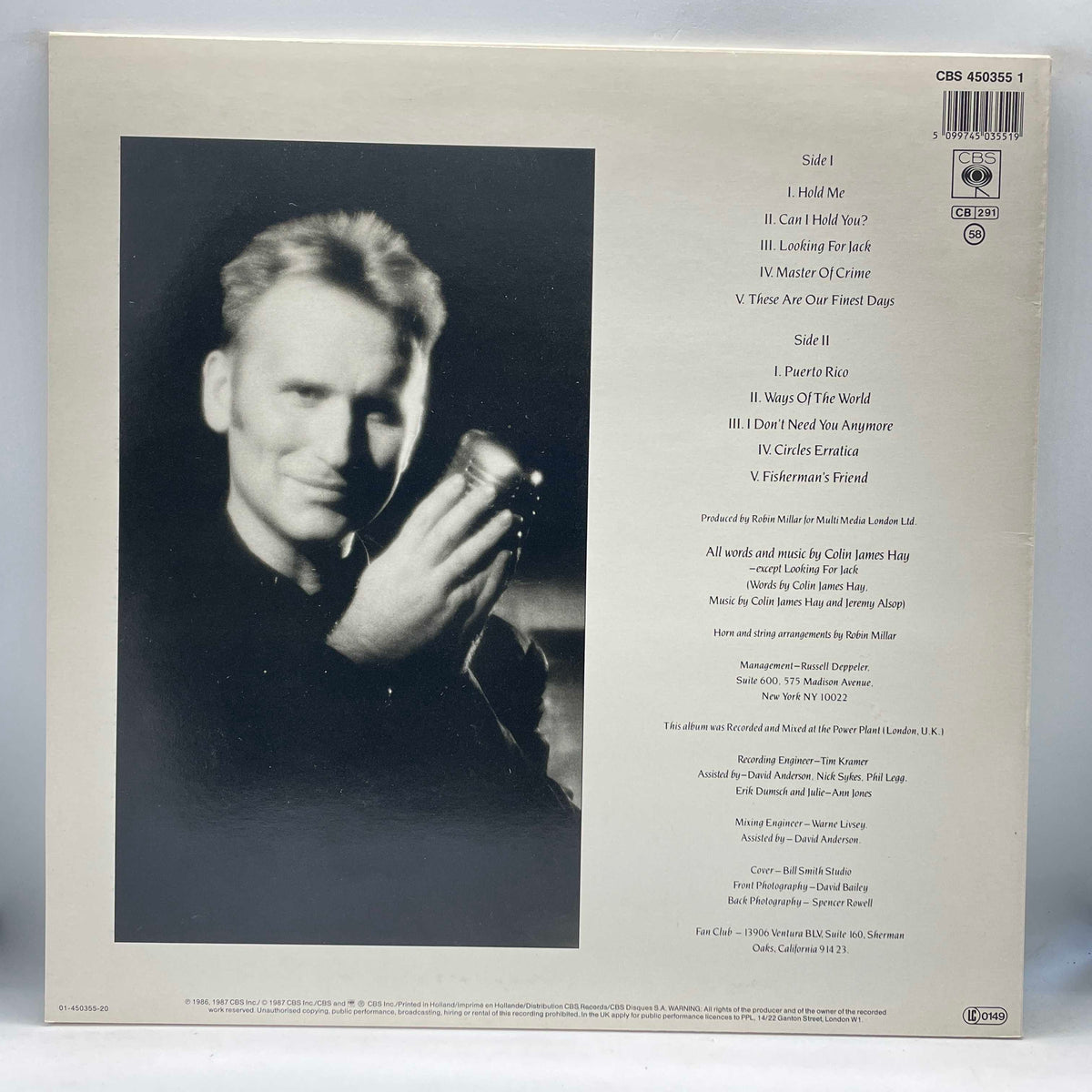 Colin James Hay - Looking For Jack