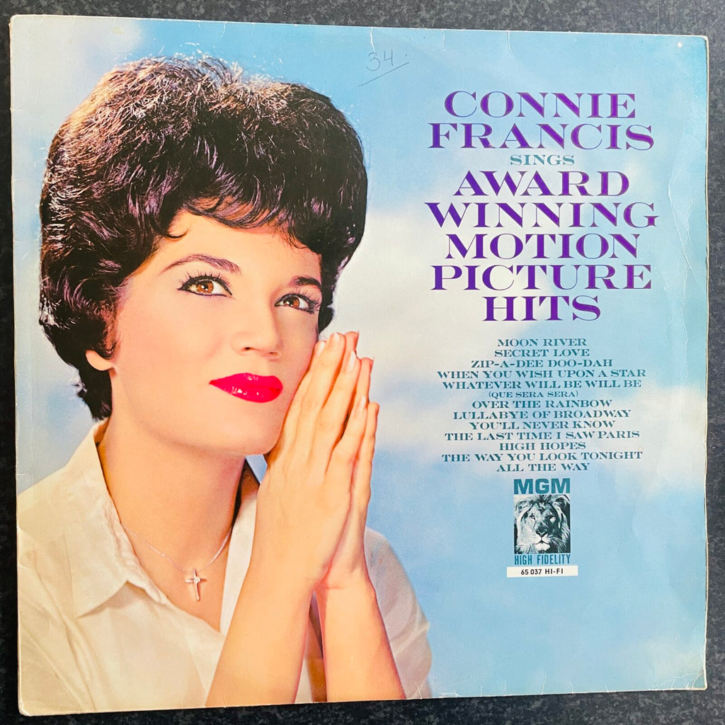 Connie Francis - Sings Award Winning Motion Picture Hits