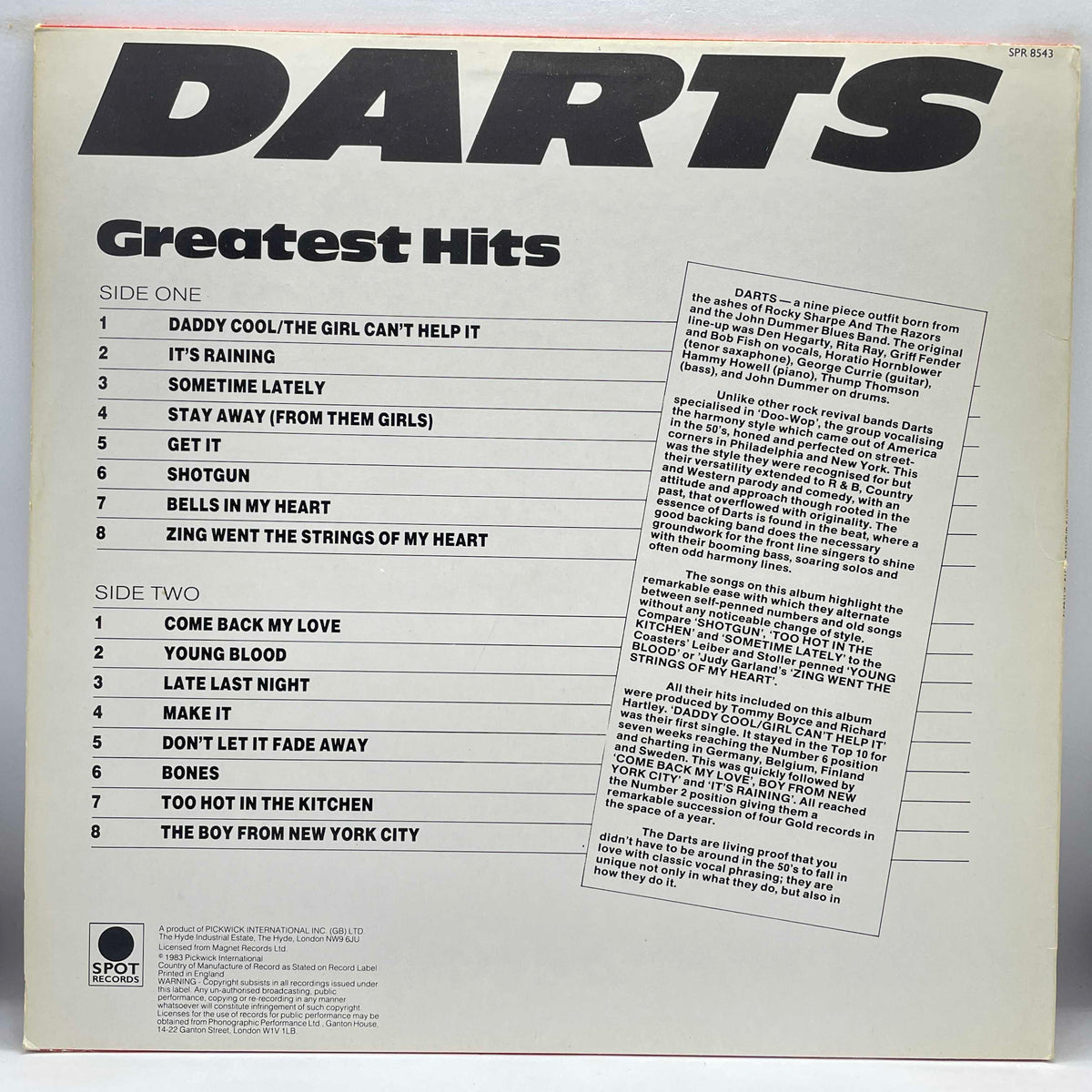 Darts - Greatest Hits