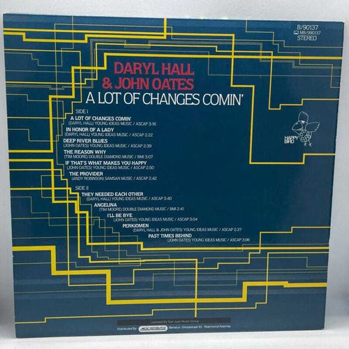 Daryl Hall & John Oates - A Lot Of Changes Comin'