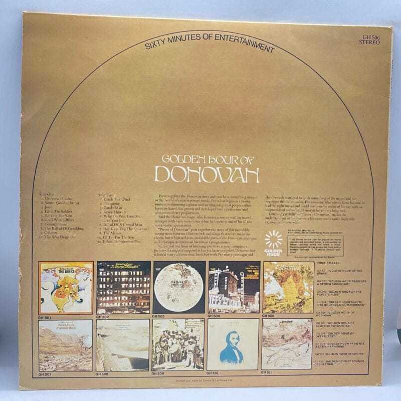 Donovan - Golden Hour Of Donovan