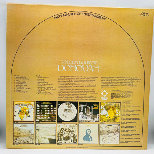 Donovan - Golden Hour Of Donovan