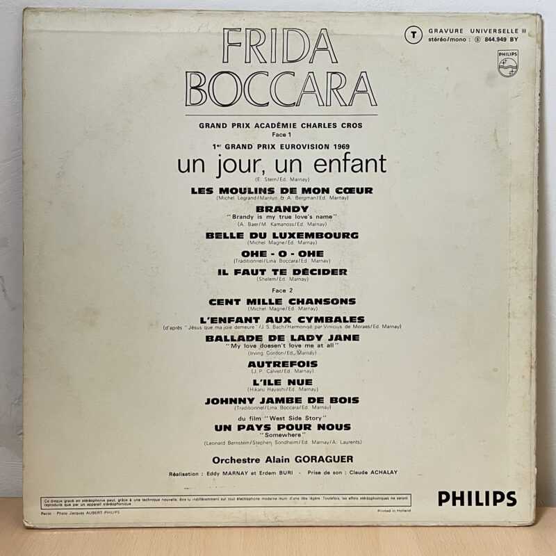 Frida Boccara - Un Jour, Un Enfant