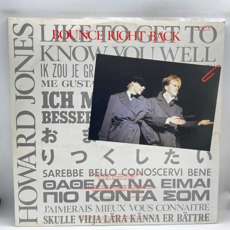 Howard Jones - Like To Get To Know You Well
