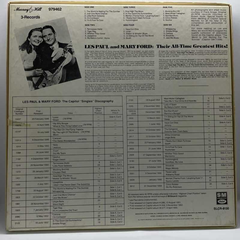 Les Paul & Mary Ford - Their All-Time Greatest Hits!