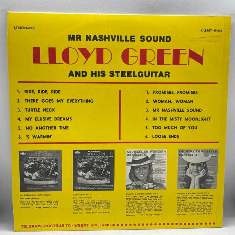 Lloyd Green - Mr Nashville Sound Lloyd Green And His Steelguitar
