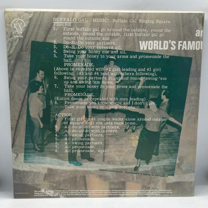 Malcolm McLaren; World's Famous Supreme Team - Buffalo Gals (Special Stereo Scratch Mix)