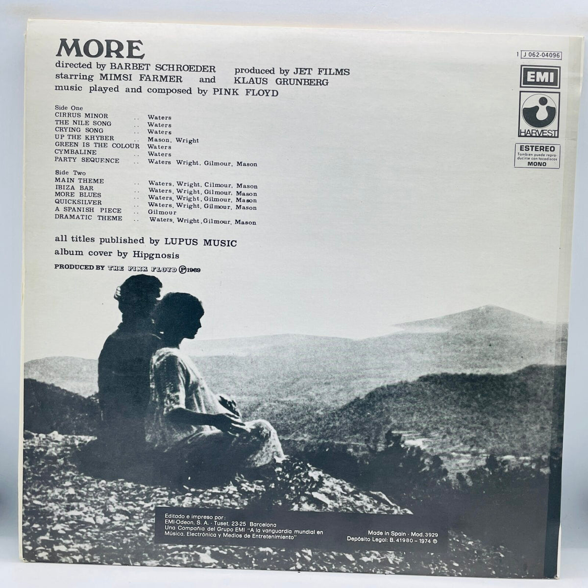 Pink Floyd - Soundtrack From The Film "More"
