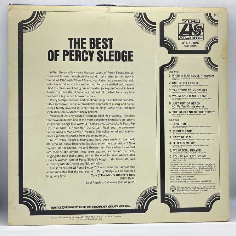 Percy Sledge - The Best Of Percy Sledge