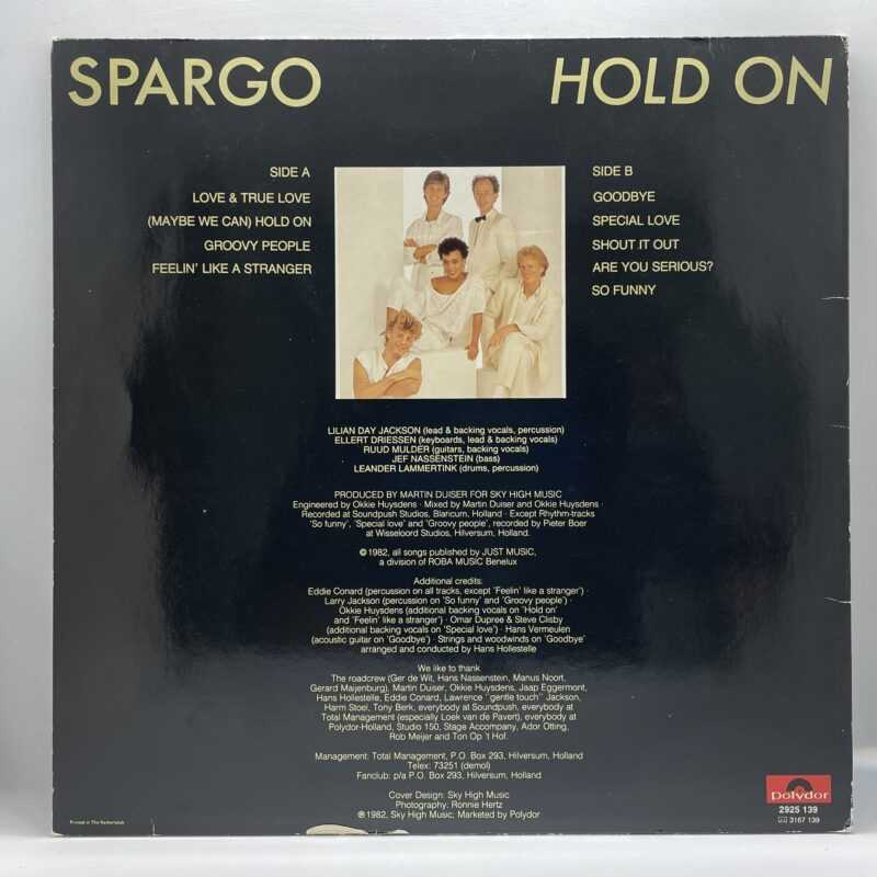 Spargo - Hold On