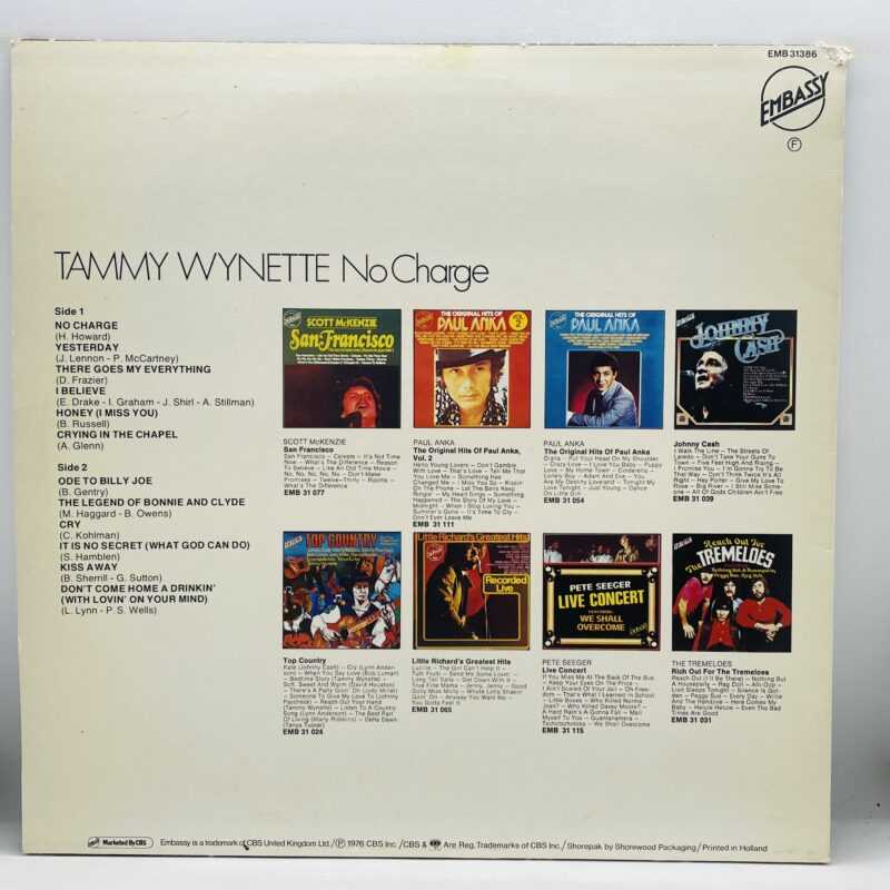 Tammy Wynette - No Charge