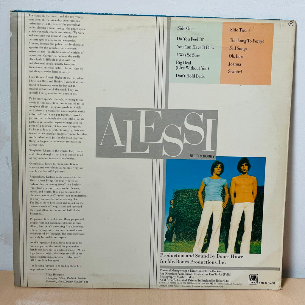 The Alessi Brothers - Alessi