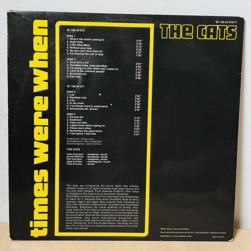 The Cats - Times Were When