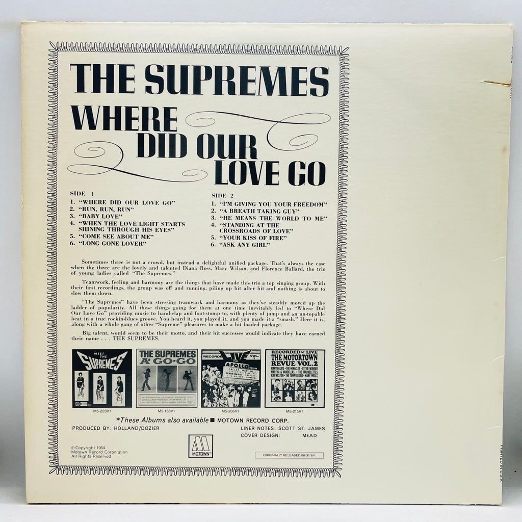 The Supremes - Where Did Our Love Go