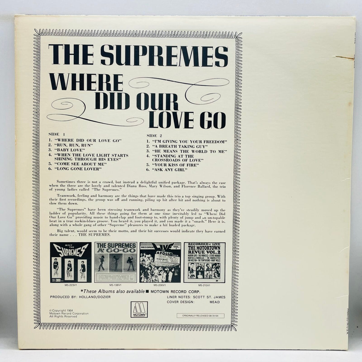 The Supremes - Where Did Our Love Go