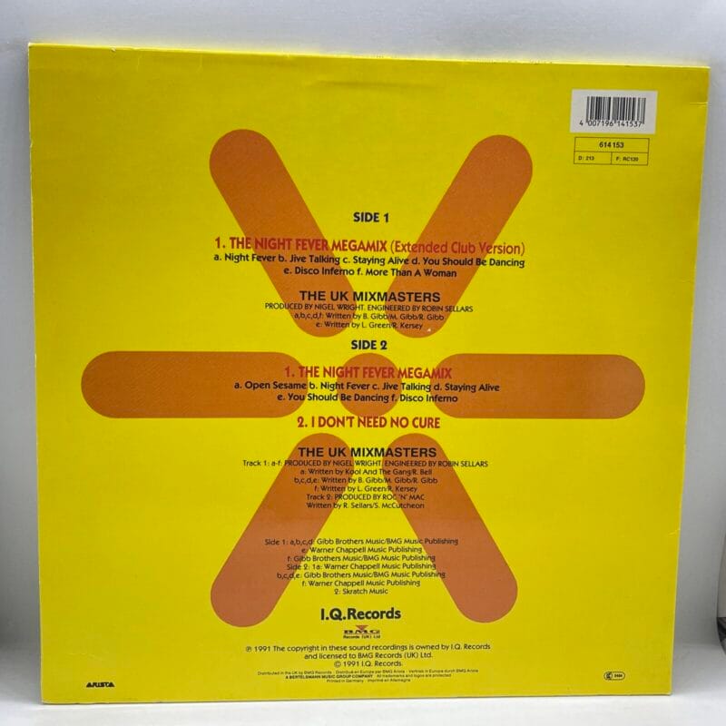 The UK Mixmasters - Night Fever Megamix