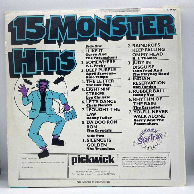 Various - 15 Monster Hits Vol. 1