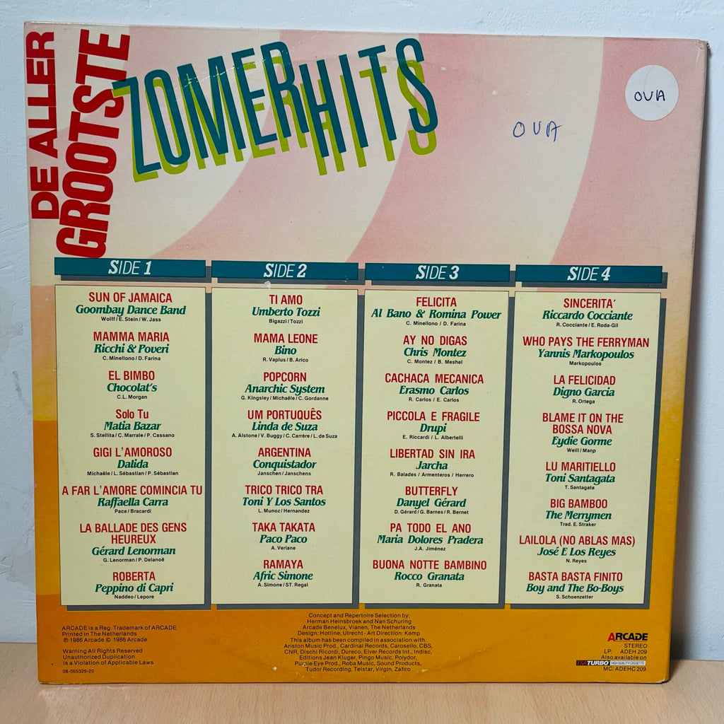 Various - De Allergrootste Zomerhits