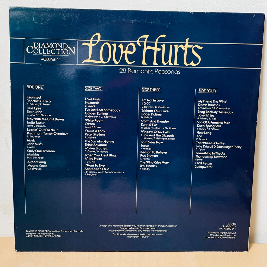Various - Love Hurts - 28 Romantic Popsongs