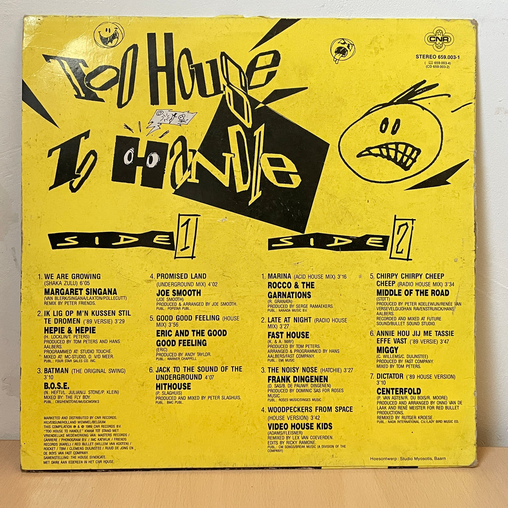 Various - Too House To Handle