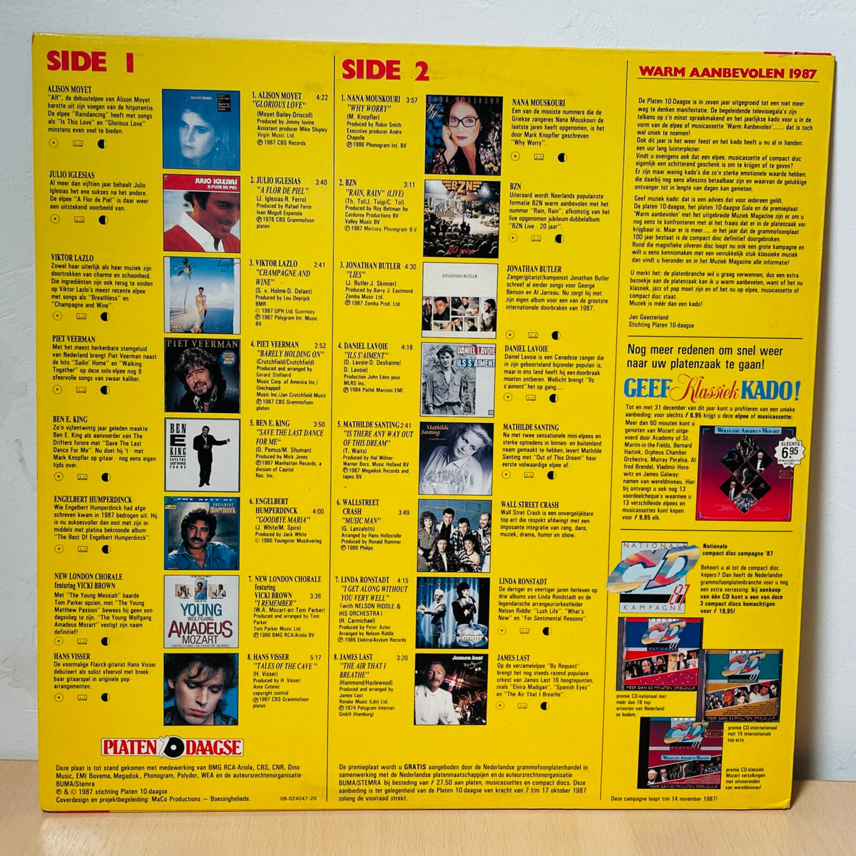 Various - Warm Aanbevolen 1987