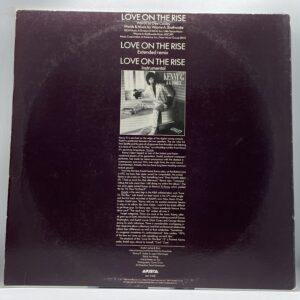 Love On The Rise - Kenny G; Kashif - Maxi-Single (back cover)