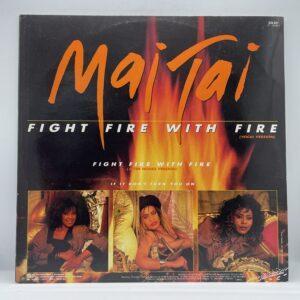 Fight Fire With Fire - Mai Tai - Maxi-Single (back cover)