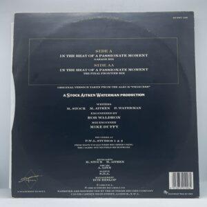 In The Heat Of A Passionate Moment - Princess - Maxi-Single (back cover)