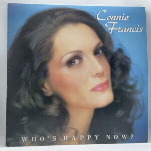 Connie Francis-Who's Happy Now? (LP front cover)