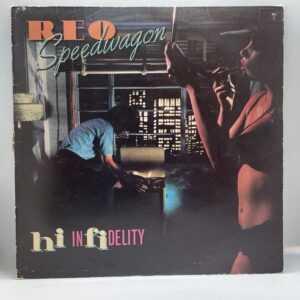 REO Speedwagon-Hi Infidelity (LP front cover)