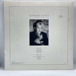 Howard Jones-Human's Lib (LP back cover)
