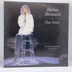 Barbra Streisand-One Voice (LP front cover)