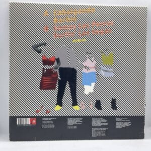Las Perras Del Infierno-Somos Las Perras EP (LP back cover)
