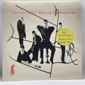 Spandau Ballet-Through The Barricades (LP front cover)