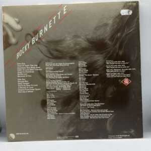 Rocky Burnette-The Son Of Rock And Roll (LP back cover)