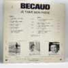 Gilbert Becaud-Je T'aime Mon Frère (LP back cover)
