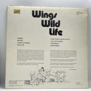 Wings-Wild Life (LP back cover)