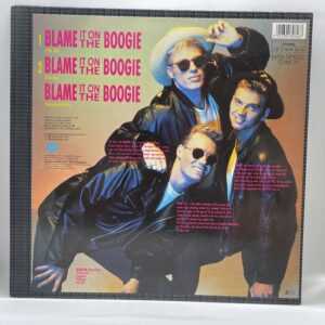 Big Fun-Blame It On The Boogie (LP back cover)
