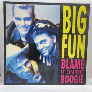 Big Fun-Blame It On The Boogie (LP front cover)
