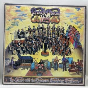 Procol Harum-Live - The concert with the Edmonton Symphony Orchestra and the Da Camera Singers (LP front cover)