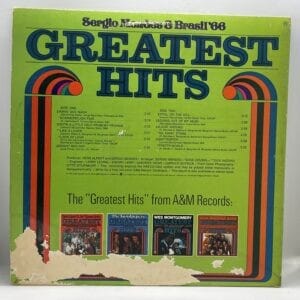Sergio Mendes & Brasil '66-Greatest Hits (LP back cover)