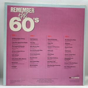 Various-Remember The 60's (Volume 4) (LP back cover)