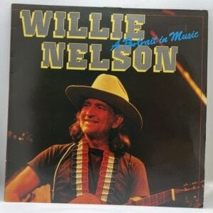 Willie Nelson-A Portrait In Music (LP front cover)