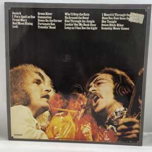 Creedence Clearwater Revival; John Fogerty-Chronicle (The 20 Greatest Hits) (LP back cover)